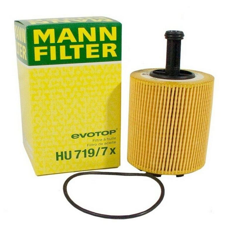 Audi VW Oil Filter 071115562C - MANN-FILTER HU7197X